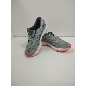 Asics Women's Grey/Peach Athletic Shoes, T7B5N (D), Size 10